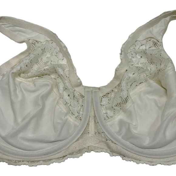 Breezies White Lace Underwire Bra Women’s 40DDD - Picture 3 of 5